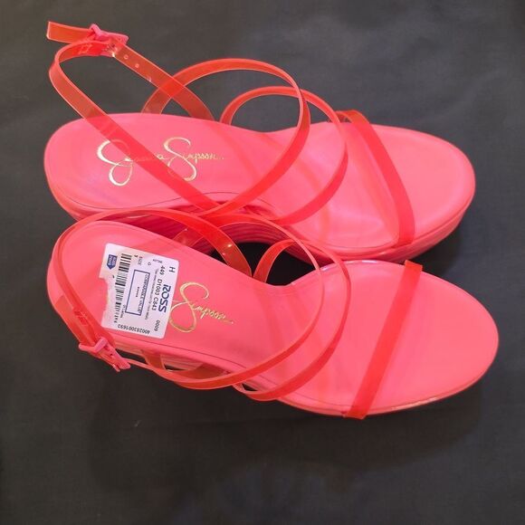 BRAND NEW JESSICA SIMPSON CHOLENA PLATFORM WEDGE SANDAL G1 - Picture 5 of 16